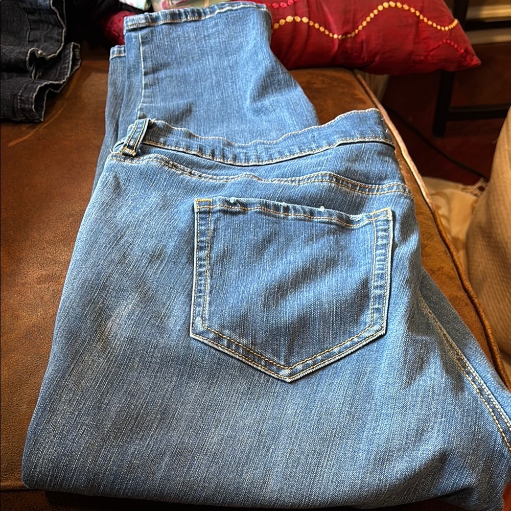 Jessica Simpson Blue Straight Leg Jeans